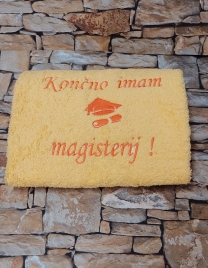 BRISAČA  ZA MAGISTERIJ ONA