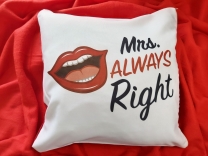 POTISKANA BLAZINA MRS.ALWAYS