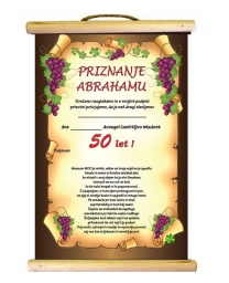 PRIZNANJE ABRAHAMU 