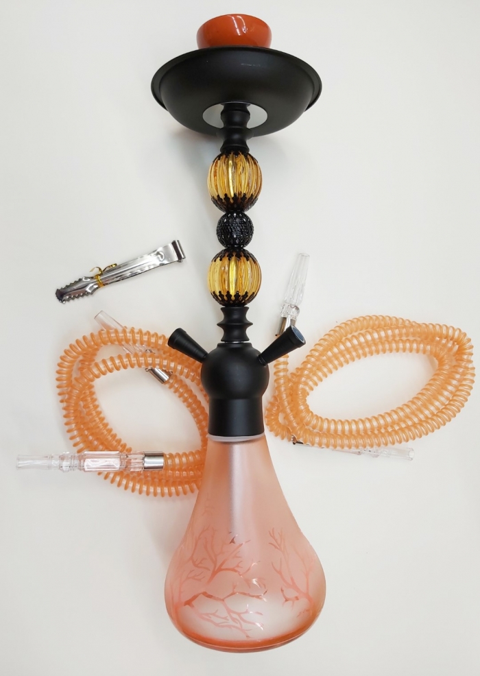 ŠIŠA-SHISHA ORANŽNO DREVO 44 cm