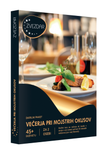 DARILNI BON VEČERJA PRI MOJSTRIH OKUSOV