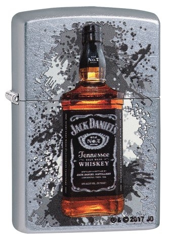 ZIPPO VŽIGALNIK JACK DANIELS SREBRN