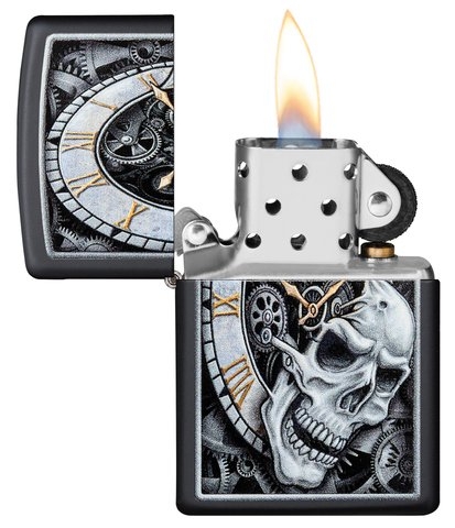 ZIPPO VŽIGALNIK URA Z LOBANJO