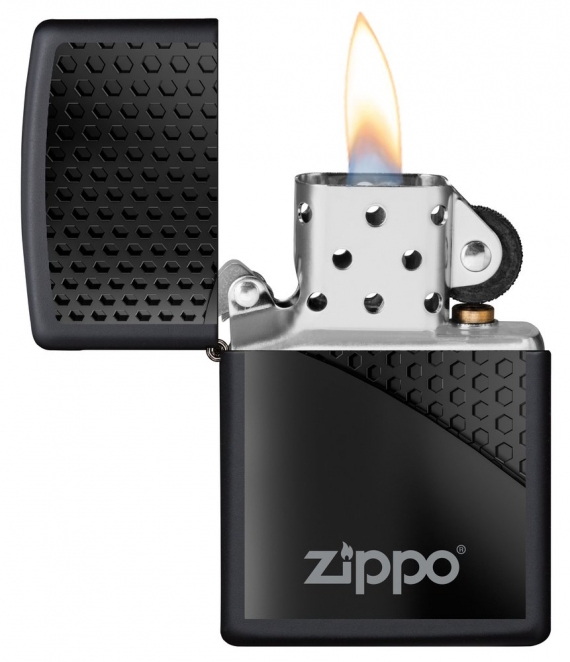 ZIPPO VŽIGALNIK ČRNI HEXAGON