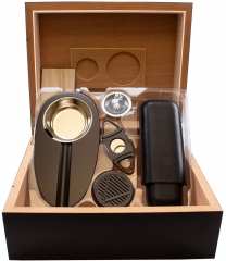 SET ZA CIGARE HUMIDOR