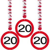 DEKORACIJA ZA ZABAVO 20 LET