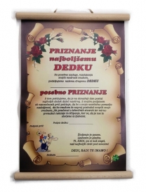  PRIZNANJE DEDKU 