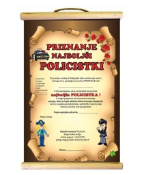 PRIZNANJE POLICISTKA