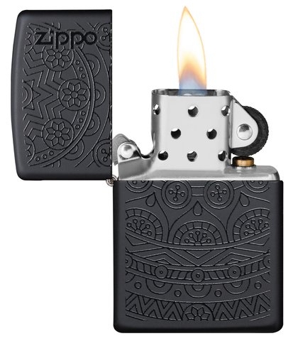 ZIPPO VŽIGALNIK DESIGN TON ČRN