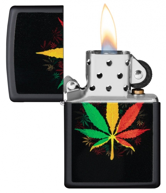 ZIPPO VŽIGALNIK CANNABIS