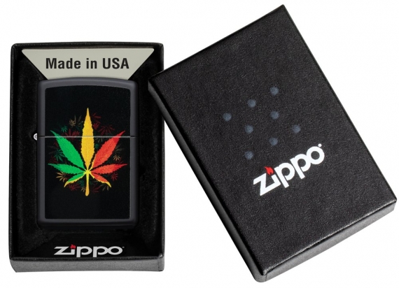 ZIPPO VŽIGALNIK CANNABIS