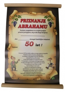 PRIZNANJE ABRAHAMU 