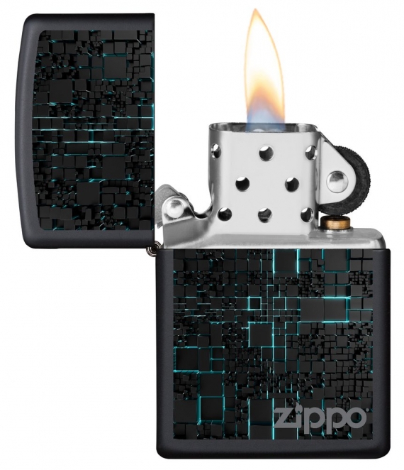 ZIPPO VŽIGALNIK MODRI NEON